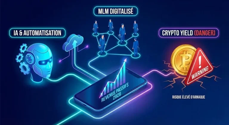 revenus passifs 2026 avec IA et MLM